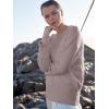imageANRABESS Womens Oversized Crewneck Long Sleeve Fuzzy Knit Casual Chunky Warm 2025 Fall Pullover Sweaters Top Trendy OutfitsLight Purple
