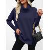 imageANRABESS Womens Oversized Sweater Turtleneck Long Sleeve Casual Knit Tunic Pullover Sweaters Tops 2025 Fall Winter OutfitsNavy Blue