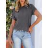 imageANRABESS Womens Short Sleeve Crewneck Shirts Ribbed Knit High Low Hem T Shirt 2025 Summer Spring Casual Tops Trendy ClothesBlack Grey