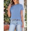 imageANRABESS Womens Short Sleeve Crewneck Shirts Ribbed Knit High Low Hem T Shirt 2025 Summer Spring Casual Tops Trendy ClothesBlue