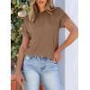 imageANRABESS Womens Short Sleeve Crewneck Shirts Ribbed Knit High Low Hem T Shirt 2025 Summer Spring Casual Tops Trendy ClothesCoffee