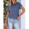 imageANRABESS Womens Short Sleeve Crewneck Shirts Ribbed Knit High Low Hem T Shirt 2025 Summer Spring Casual Tops Trendy ClothesDark Blue