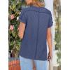 imageANRABESS Womens Short Sleeve Crewneck Shirts Ribbed Knit High Low Hem T Shirt 2025 Summer Spring Casual Tops Trendy ClothesDark Blue