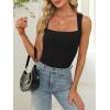 imageANRABESS Womens Square Neck Tank Top Sleeveless Workout Summer Basic Tops Knit Slim Fit 2025 Trendy Shirts Camisole ClothesBlack