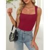 imageANRABESS Womens Square Neck Tank Top Sleeveless Workout Summer Basic Tops Knit Slim Fit 2025 Trendy Shirts Camisole ClothesBurgundy