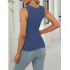 imageANRABESS Womens Square Neck Tank Top Sleeveless Workout Summer Basic Tops Knit Slim Fit 2025 Trendy Shirts Camisole ClothesGray Blue