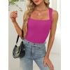 imageANRABESS Womens Square Neck Tank Top Sleeveless Workout Summer Basic Tops Knit Slim Fit 2025 Trendy Shirts Camisole ClothesHot Pink