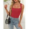 imageANRABESS Womens Square Neck Tank Top Sleeveless Workout Summer Basic Tops Knit Slim Fit 2025 Trendy Shirts Camisole ClothesRed