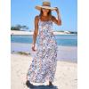 imageANRABESS Womens Summer Casual Long Maxi Beach Vacation Dresses Sleeveless Square Neck Flowy Tiered Sun Dress with PocketsBlue Orange Floral