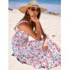 imageANRABESS Womens Summer Casual Long Maxi Beach Vacation Dresses Sleeveless Square Neck Flowy Tiered Sun Dress with PocketsBlue Pink Floral