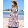 imageANRABESS Womens Summer Casual Long Maxi Beach Vacation Dresses Sleeveless Square Neck Flowy Tiered Sun Dress with PocketsCrayon Multicolored Floral