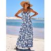 imageANRABESS Womens Summer Casual Long Maxi Beach Vacation Dresses Sleeveless Square Neck Flowy Tiered Sun Dress with PocketsLily Floral