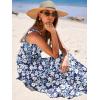 imageANRABESS Womens Summer Casual Long Maxi Beach Vacation Dresses Sleeveless Square Neck Flowy Tiered Sun Dress with PocketsLily Floral