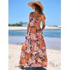 imageANRABESS Womens Summer Casual Long Maxi Beach Vacation Dresses Sleeveless Square Neck Flowy Tiered Sun Dress with PocketsNavy Blue Pink Floral