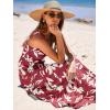 imageANRABESS Womens Summer Casual Long Maxi Beach Vacation Dresses Sleeveless Square Neck Flowy Tiered Sun Dress with PocketsRed Yellow Floral