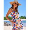 imageANRABESS Womens Summer Casual Long Maxi Beach Vacation Dresses Sleeveless Square Neck Flowy Tiered Sun Dress with PocketsTie Dye