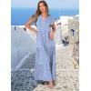 imageANRABESS Womens Summer Casual Maxi Dress V Neck Ruffle Sleeve Long Dresses Fashion Flowy Tiered Boho Beach Vacation SundressFloral Blue
