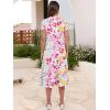 imageANRABESS Womens Summer Casual Short Sleeve V Neck Midi Dresses 2025 Spring Flowy Aline Tiered T Shirts Boho Beach DressMulticolour Floral