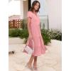 imageANRABESS Womens Summer Casual Short Sleeve V Neck Midi Dresses 2025 Spring Flowy Aline Tiered T Shirts Boho Beach DressPeach