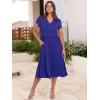 imageANRABESS Womens Summer Casual Short Sleeve V Neck Midi Dresses 2025 Spring Flowy Aline Tiered T Shirts Boho Beach DressRoyal Blue