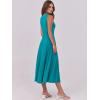 imageANRABESS Womens Summer Casual Sleeveless Midi Dresses Scoop Neck Fit ampamp Flare ALine Flowy Long Sundress Beach OutfitsLake Green