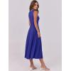 imageANRABESS Womens Summer Casual Sleeveless Midi Dresses Scoop Neck Fit ampamp Flare ALine Flowy Long Sundress Beach OutfitsRoyal Blue