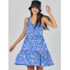 imageANRABESS Womens Summer Casual Tank Dress Sleeveless V Neck T Shirt Sundress Flowy Tiered Swing Mini Beach Vacation DressesBlue Floral