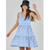 imageANRABESS Womens Summer Casual Tank Dress Sleeveless V Neck T Shirt Sundress Flowy Tiered Swing Mini Beach Vacation DressesBlue White Floral