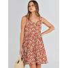 imageANRABESS Womens Summer Casual Tank Dress Sleeveless V Neck T Shirt Sundress Flowy Tiered Swing Mini Beach Vacation DressesRed Floral