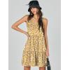 imageANRABESS Womens Summer Casual Tank Dress Sleeveless V Neck T Shirt Sundress Flowy Tiered Swing Mini Beach Vacation DressesYellow Floral