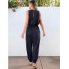 imageANRABESS Womens Summer Jumpsuits Dressy Casual One Piece Outfits Sleeveless Crewneck Rompers Jumper with Pockets 2025 TrendyNavy Blue