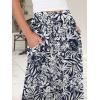 imageANRABESS Womens Summer Long Maxi Skirts 2025 Trendy Ankle Length High Waisted Boho Flowy Beach Skirt with Pockets FashionFloral Black