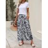 imageANRABESS Womens Summer Long Maxi Skirts 2025 Trendy Ankle Length High Waisted Boho Flowy Beach Skirt with Pockets FashionFloral Black