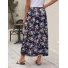 imageANRABESS Womens Summer Long Maxi Skirts 2025 Trendy Ankle Length High Waisted Boho Flowy Beach Skirt with Pockets FashionFloral Black Yellow