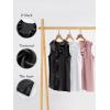 imageANRABESS Womens Summer Tank Tops V Neck Sleeveless Ruffle Business Texture Shirts 2025 Ladies Casual Dressy Blouses OutfitsBlack