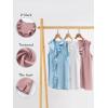imageANRABESS Womens Summer Tank Tops V Neck Sleeveless Ruffle Business Texture Shirts 2025 Ladies Casual Dressy Blouses OutfitsPink