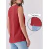 imageANRABESS Womens Summer Tank Tops V Neck Sleeveless Ruffle Business Texture Shirts 2025 Ladies Casual Dressy Blouses OutfitsRed