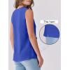 imageANRABESS Womens Summer Tank Tops V Neck Sleeveless Ruffle Business Texture Shirts 2025 Ladies Casual Dressy Blouses OutfitsRoyal Blue