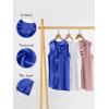 imageANRABESS Womens Summer Tank Tops V Neck Sleeveless Ruffle Business Texture Shirts 2025 Ladies Casual Dressy Blouses OutfitsRoyal Blue