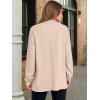 imageANRABESS Womens Sweatshirt Long Sleeve Tunic Henley Tops Loose Slit Casual Button Shirts Pullover 2025 Fall Winter OutfitsBeige Camel