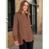 imageANRABESS Womens Sweatshirt Long Sleeve Tunic Henley Tops Loose Slit Casual Button Shirts Pullover 2025 Fall Winter OutfitsCaramel
