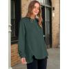 imageANRABESS Womens Sweatshirt Long Sleeve Tunic Henley Tops Loose Slit Casual Button Shirts Pullover 2025 Fall Winter OutfitsDark Green