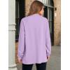 imageANRABESS Womens Sweatshirt Long Sleeve Tunic Henley Tops Loose Slit Casual Button Shirts Pullover 2025 Fall Winter OutfitsLight Purple