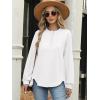 imageANRABESS Womens Sweatshirt Long Sleeve Tunic Henley Tops Loose Slit Casual Button Shirts Pullover 2025 Fall Winter OutfitsWhite