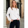 imageANRABESS Womens Sweatshirt Long Sleeve Tunic Henley Tops Loose Slit Casual Button Shirts Pullover 2025 Fall Winter OutfitsWhite