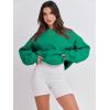 imageANRABESS Womens Sweatshirts Crewneck Fleece Oversized Pullover Sweaters 2025 Fall Cute Tops Teen Girls Preppy Clothes 2025Green