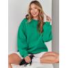 imageANRABESS Womens Sweatshirts Crewneck Fleece Oversized Pullover Sweaters 2025 Fall Cute Tops Teen Girls Preppy Clothes 2025Green