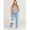 imageANRABESS Womens Sweatshirts Crewneck Fleece Oversized Pullover Sweaters 2025 Fall Cute Tops Teen Girls Preppy Clothes 2025Light Khaki