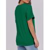 imageANRABESS Womens T Shirts Short Sleeve V Neck Shirts Summer Loose Fit Dressy Tops Business Casual Blouses 2025 Basic TeesGreen