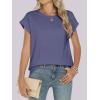imageANRABESS Womens Tops Summer Cap Sleeve Basic Tee Shirts 2025 Trendy Loose Fit Casual Dressy Business Work Tshirts ClothesBlue Purple
